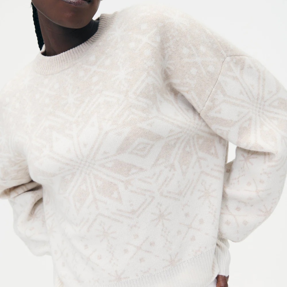 Naadam Signature Cashmere Fair Isle Sweater